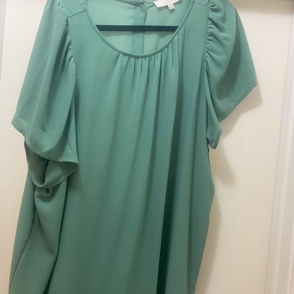 Loft XXL maternity blouse in green